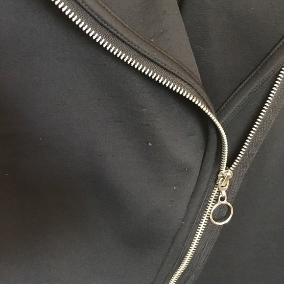 Black Moto Inspired Vest-A - Picture 3 of 7